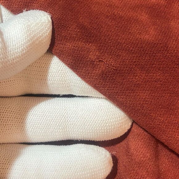 The Mountain Men's T Shirt Size 2XL Rust Orange Tie Dye Native American Wolf - Picture 8 of 8